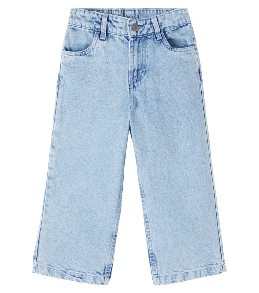 Wheat Wide-leg Jeans Felix In Blue