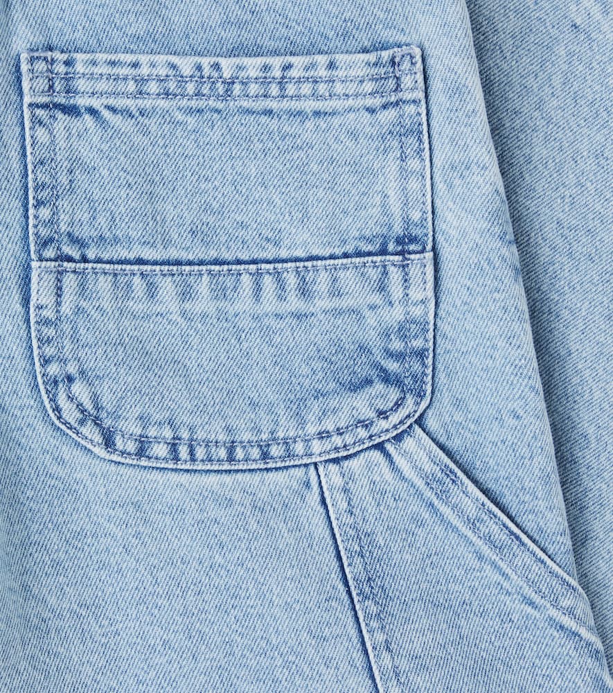 Wheat Wide-leg Jeans Felix In Blue