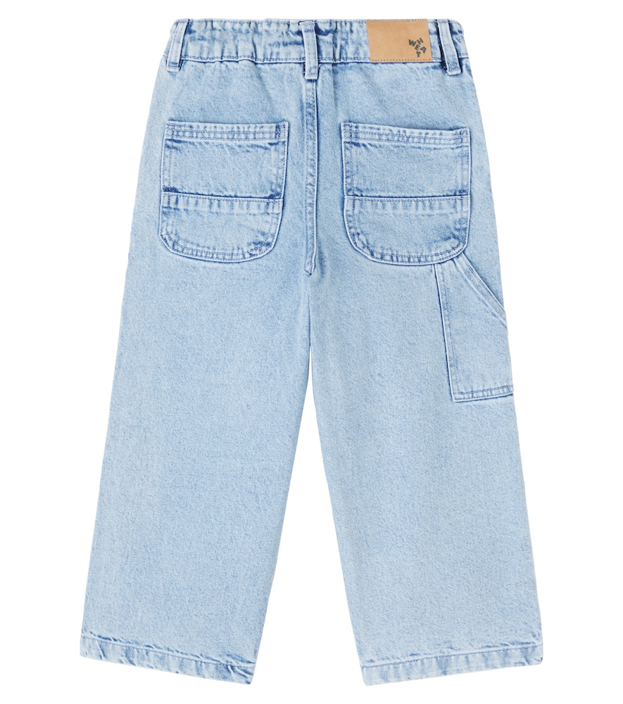 Wheat Wide-leg Jeans Felix In Blue