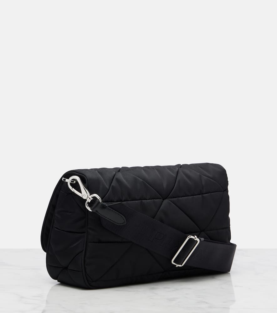Prada Re-nylon Shoulder Bag In Black
