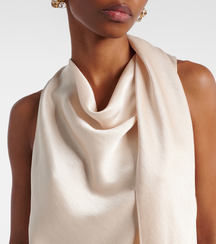  Vince Vince Top Aus Satin 
