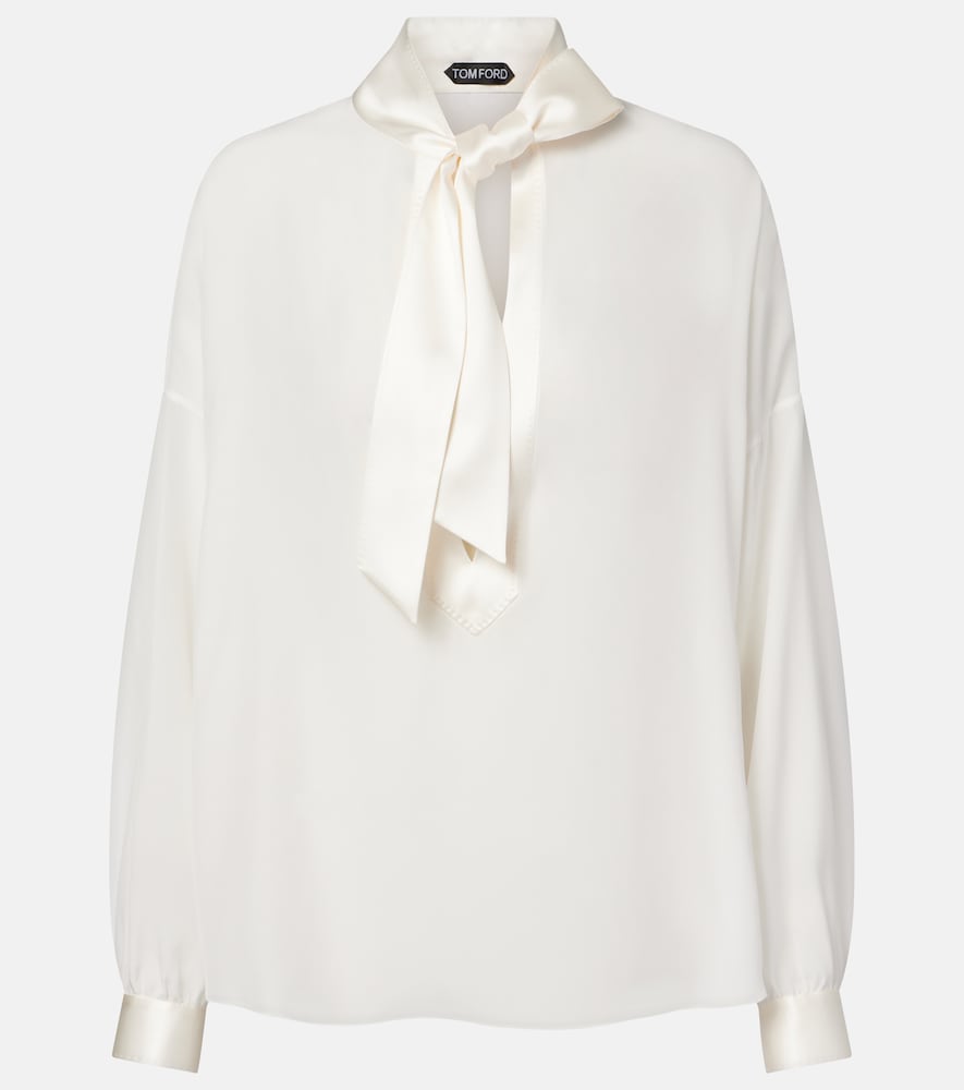 Tom Ford Silk Crêpe De Chine Blouse