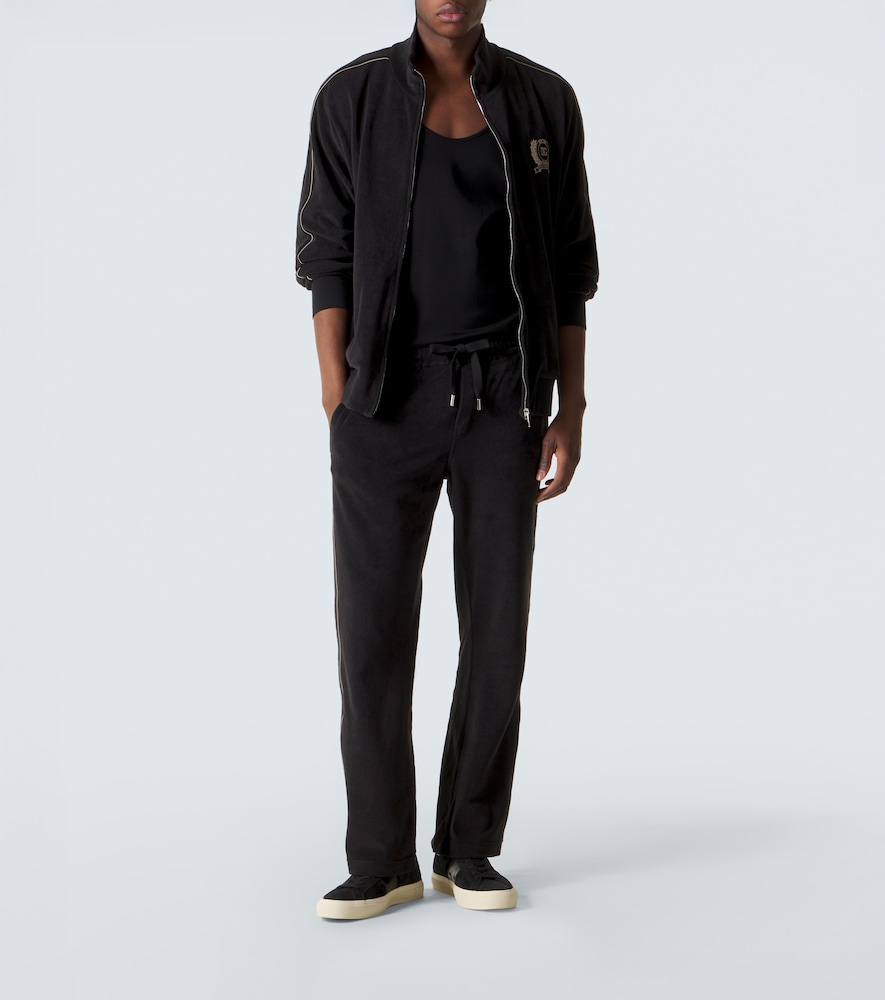  Dolce&gabbana Dolce&gabbana Jacke Aus Einem Baumwollgemisch 