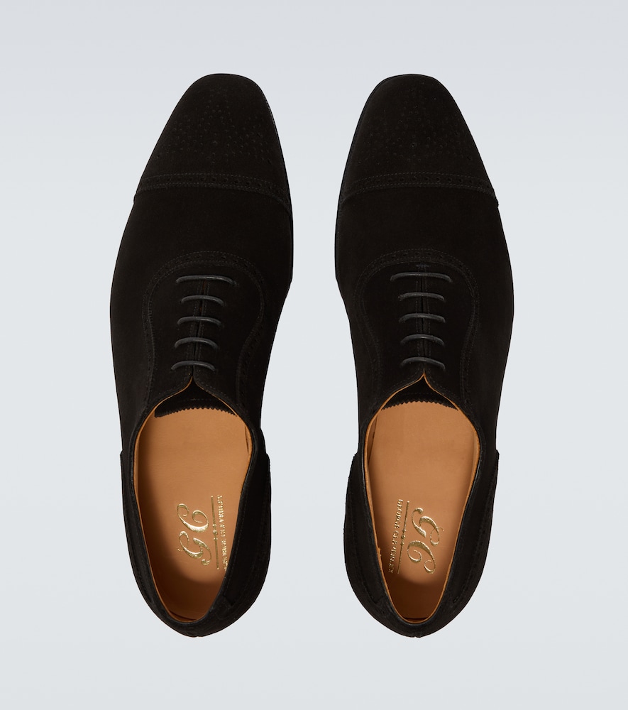  George Cleverley George Cleverley Schnürschuhe Adam Aus Veloursleder 