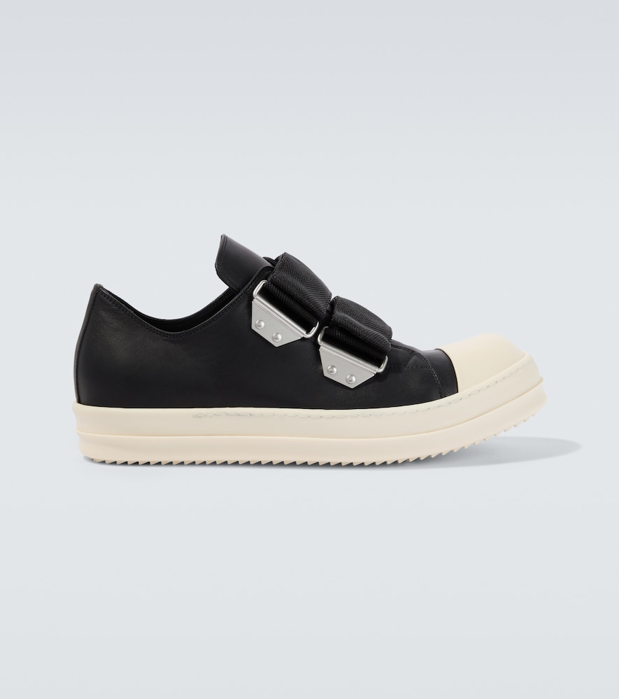 Rick Owens Baskets Low Strap Sneaks en cuir 708 €