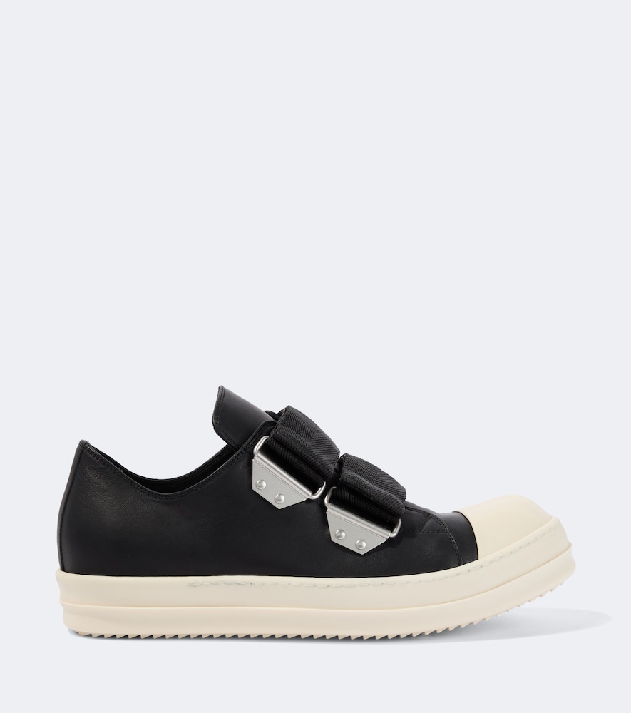  Rick Owens Rick Owens Sneakers Low strap sneaks Aus Leder 