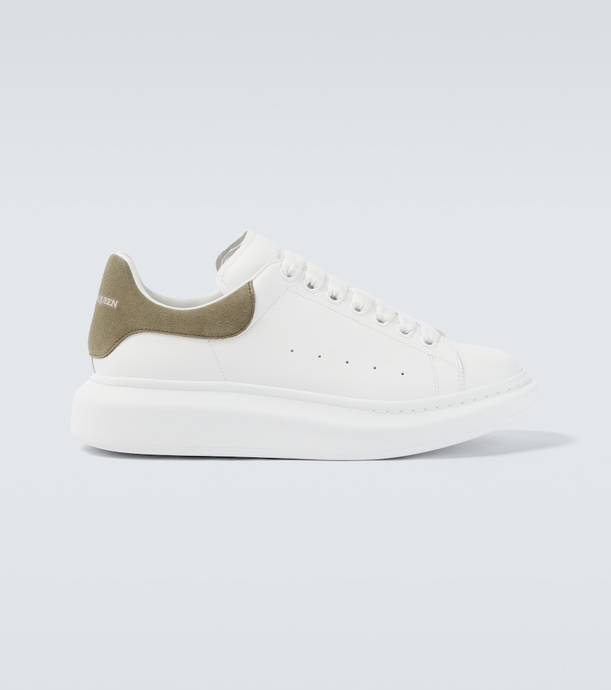 McQueen Oversized leather sneakers