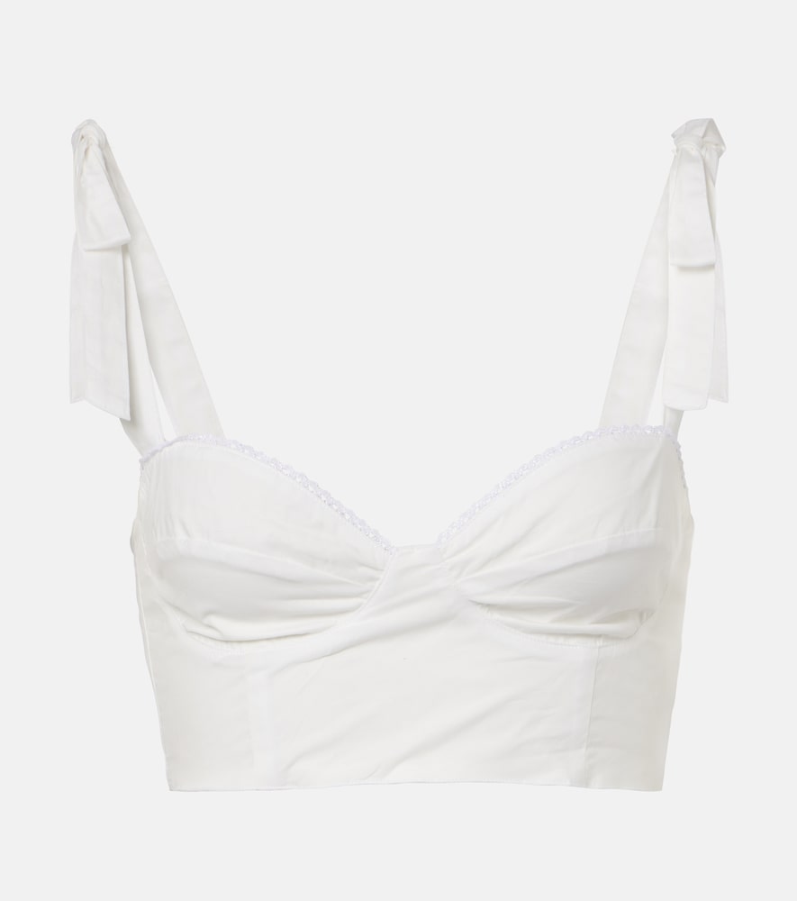 Bananhot Top court Alba en popeline de coton 144 €