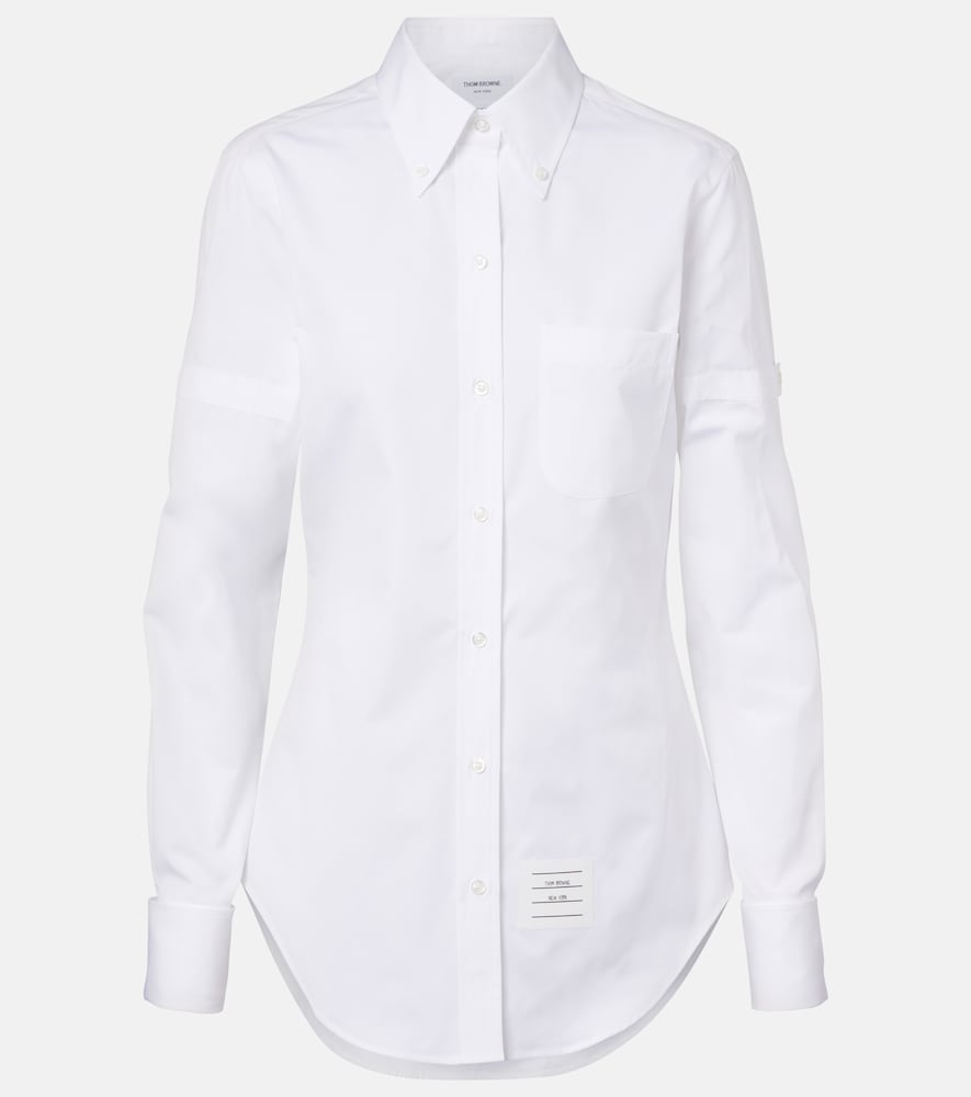 Thom Browne Logo cotton shirt