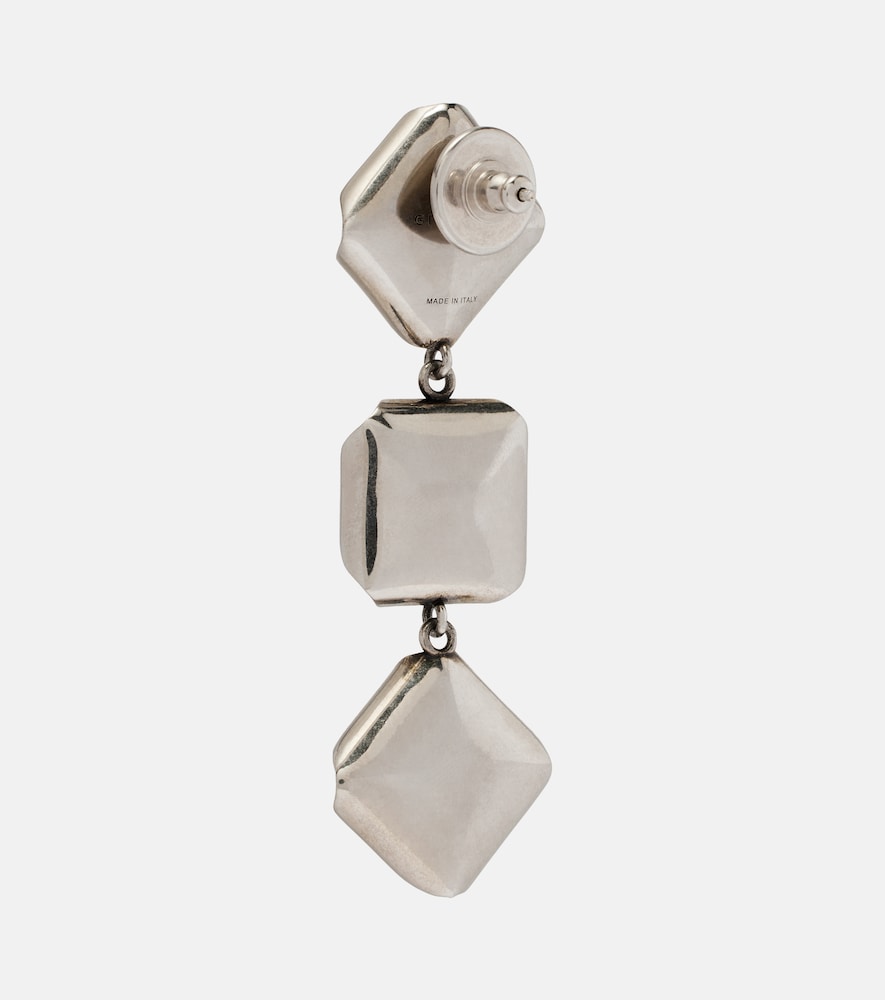 Crystal-Embellished Drop Earrings
