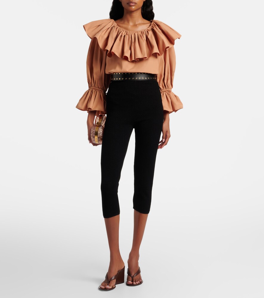 Leather Wedge