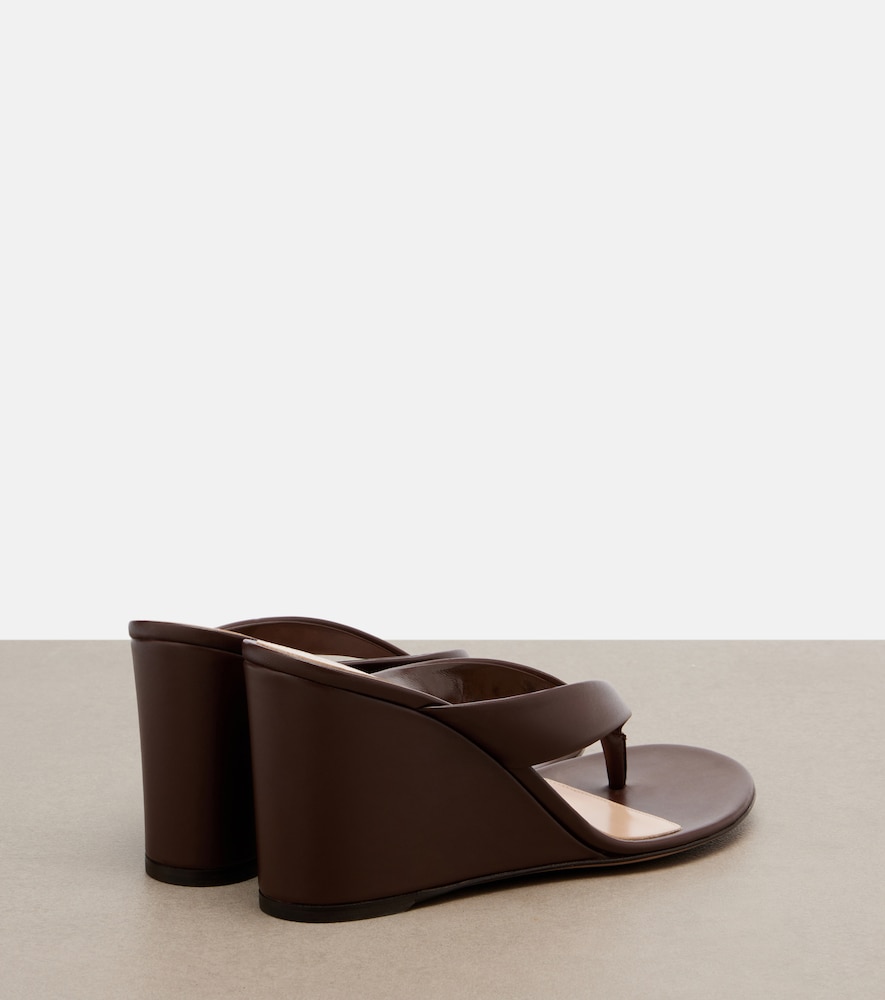 Leather Wedge
