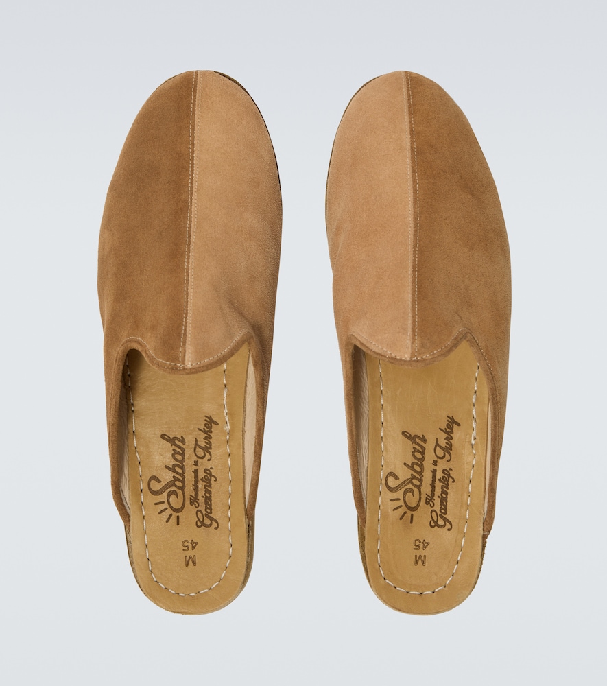  Sabah Sabah Slippers Aus Veloursleder 