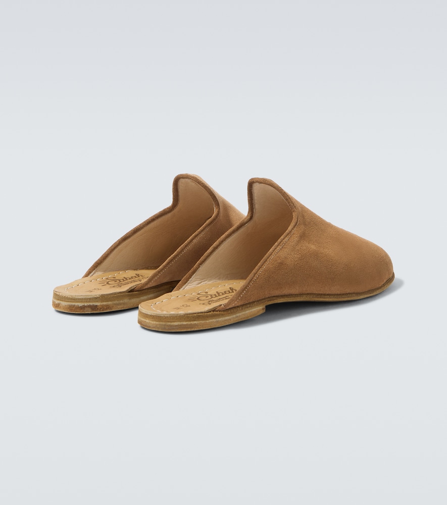  Sabah Sabah Slippers Aus Veloursleder 