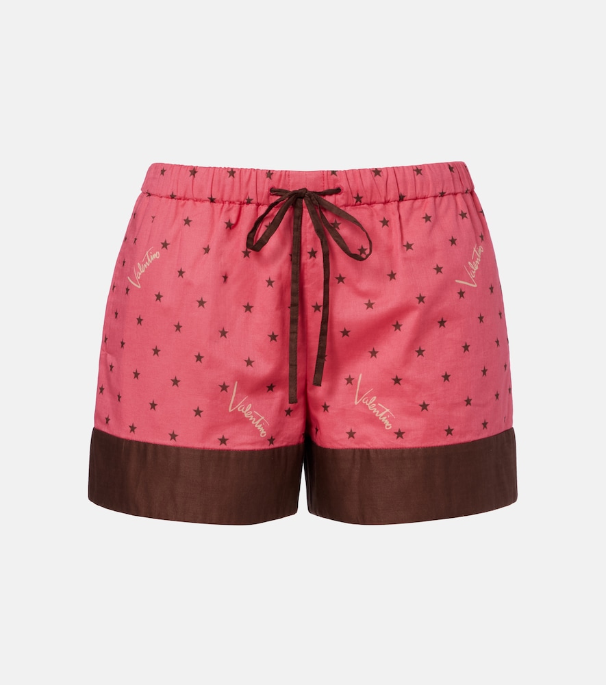 Shorts aus Baumwolle