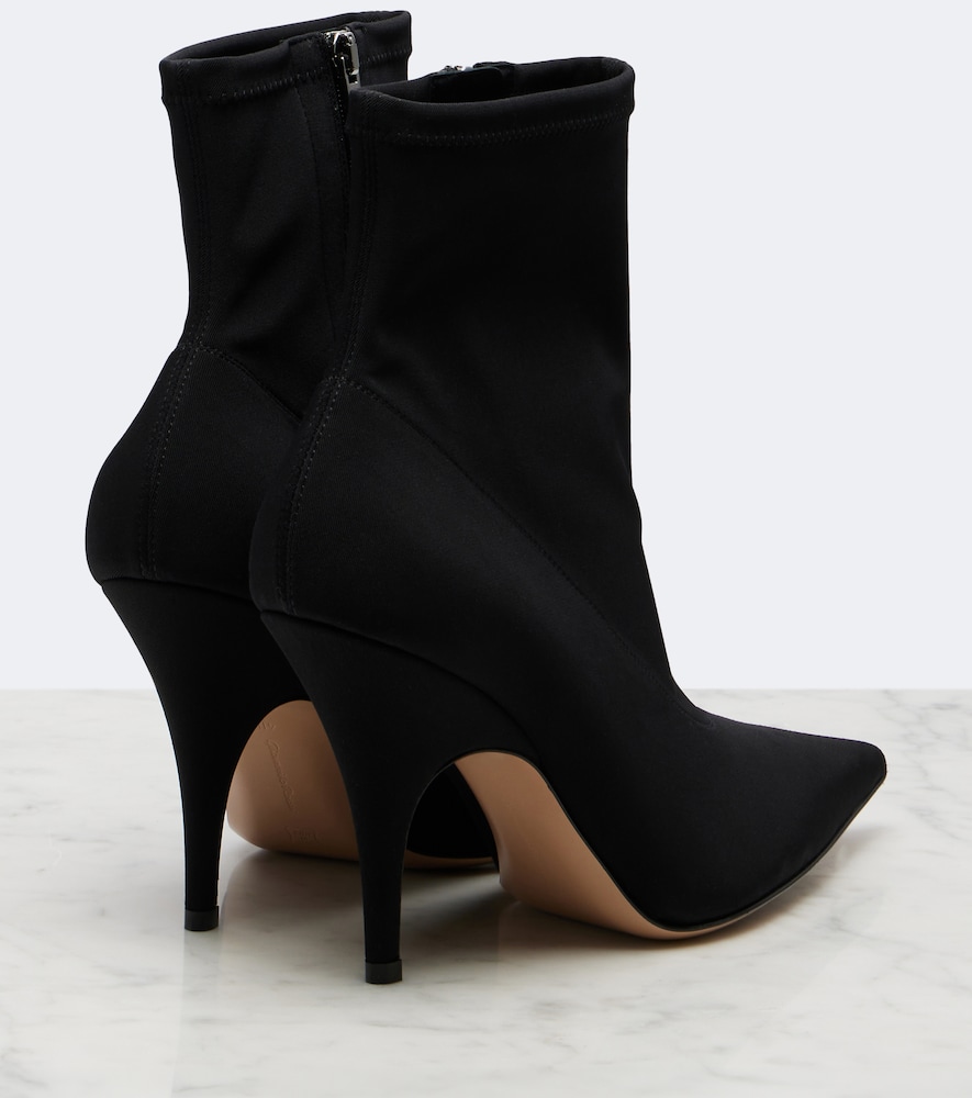 Osaka Canvas Ankle Boots