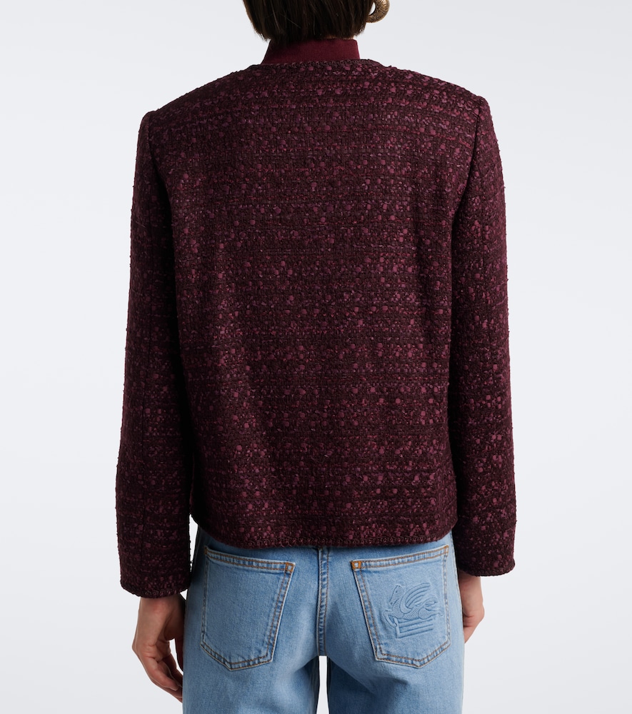 Wool-Blend Tweed Jacket