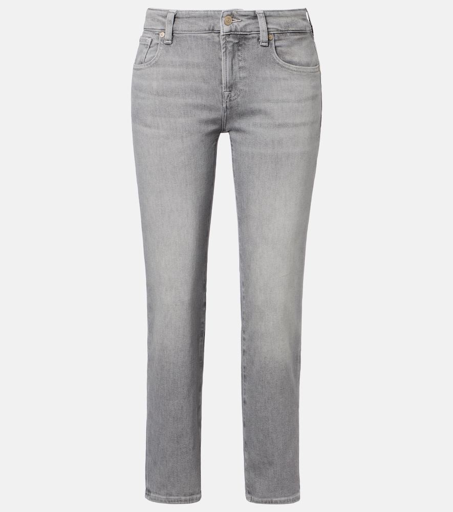7 For All Mankind Calie cropped straight jeans