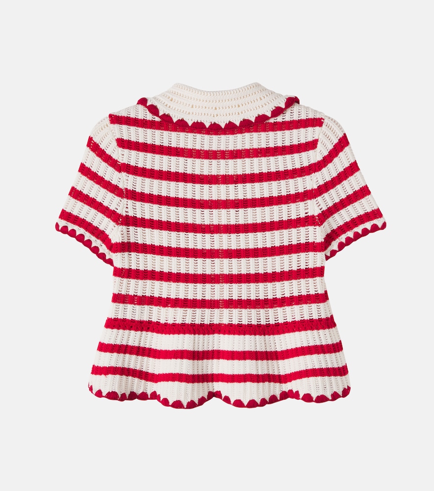  Self-portrait Kids Self-portrait Kids Top Aus Strick 
