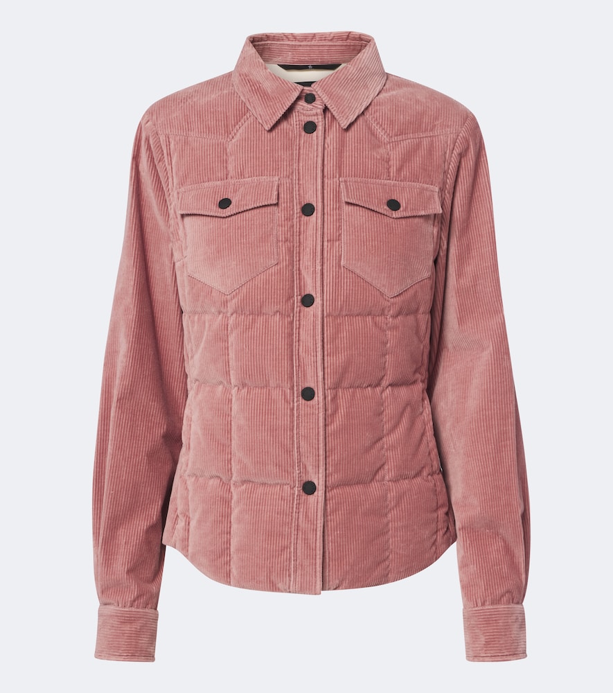 Grenoble Nangy Down-Paneled Cotton Corduroy Jacket