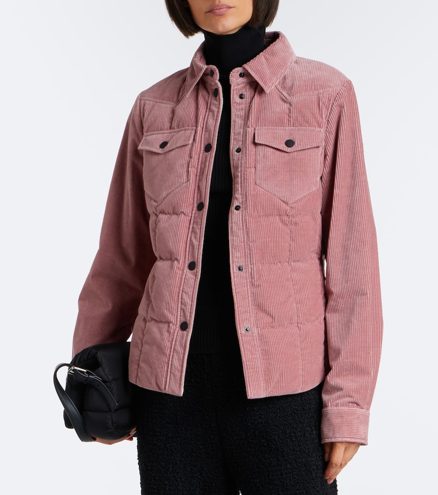 Grenoble Nangy Down-Paneled Cotton Corduroy Jacket