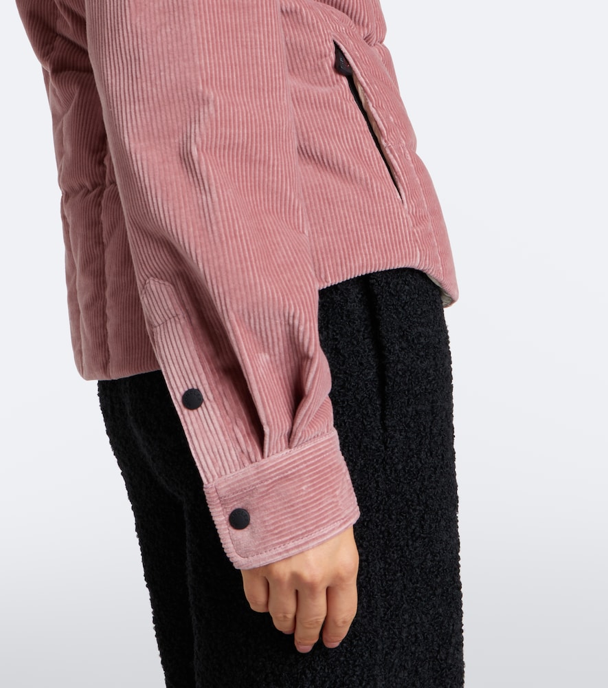 Grenoble Nangy Down-Paneled Cotton Corduroy Jacket
