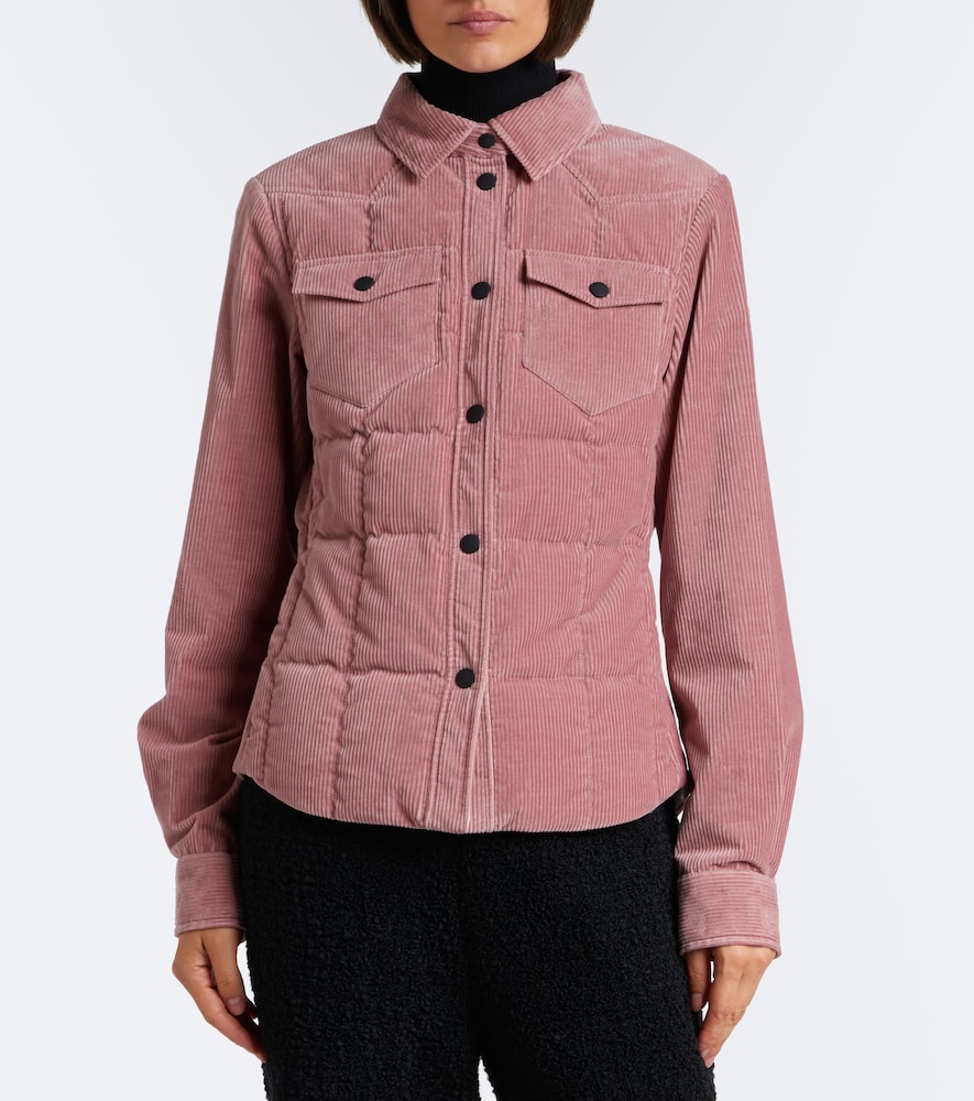 Grenoble Nangy Down-Paneled Cotton Corduroy Jacket
