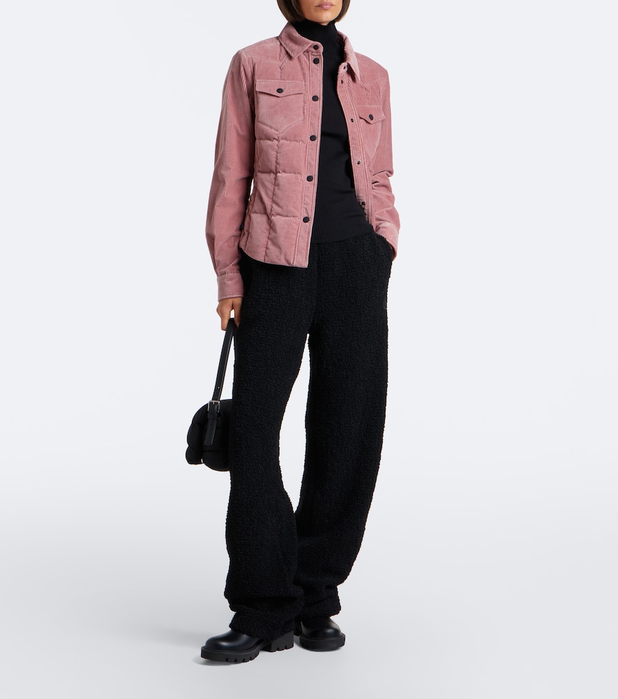 Grenoble Nangy Down-Paneled Cotton Corduroy Jacket