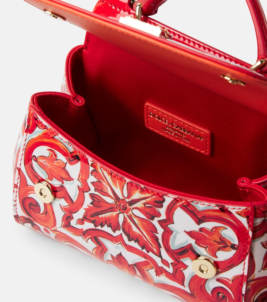  Dolce&gabbana Kids Dolce&gabbana Kids Tote Sicily Aus Leder 