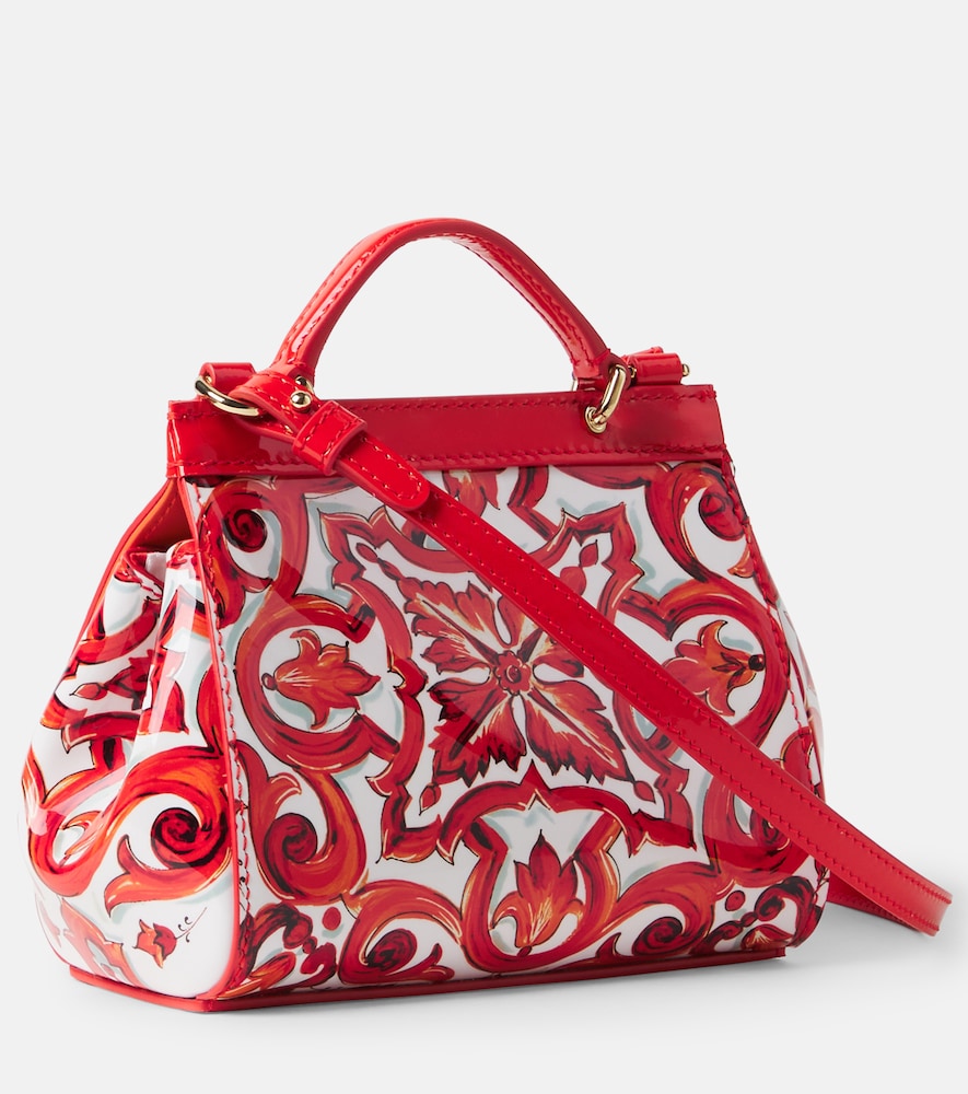  Dolce&gabbana Kids Dolce&gabbana Kids Tote Sicily Aus Leder 