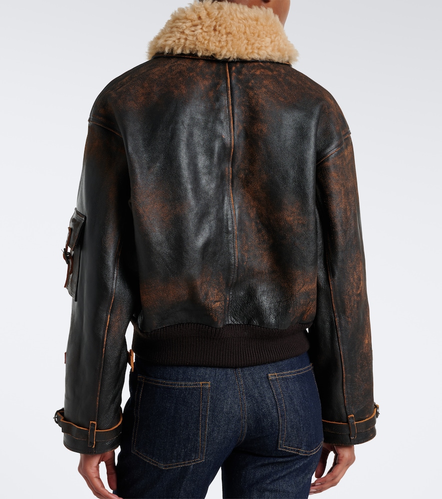 Collection Lianne Shearling-Trimmed Jacket