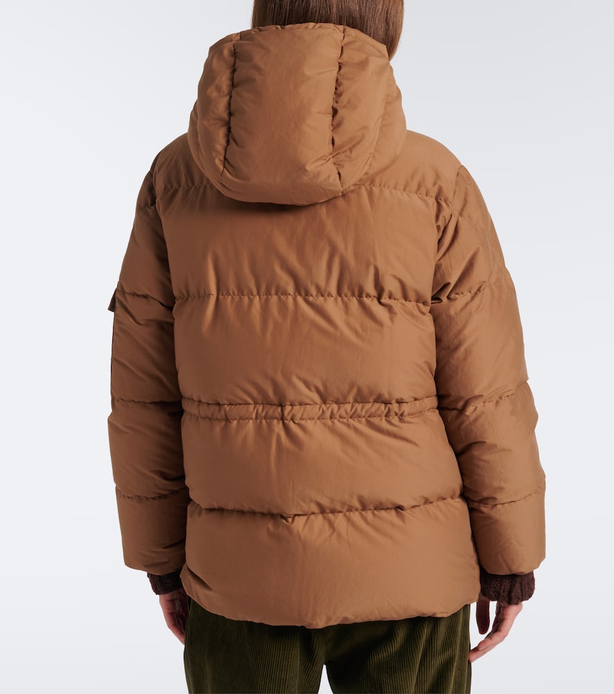 Himalaya Hooded Cotton-Blend Down Jacket