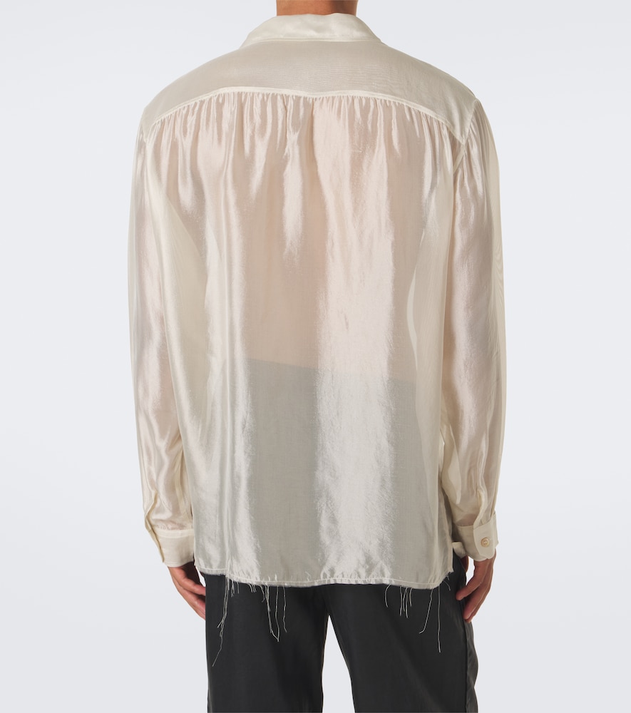 Every Georgette Tuxedo Shirt