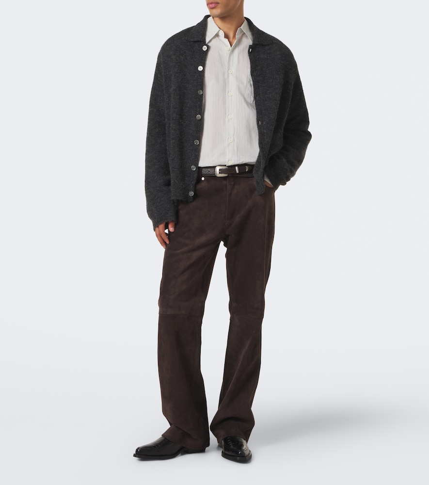 Carlson Cut Suede Bootcut Pants