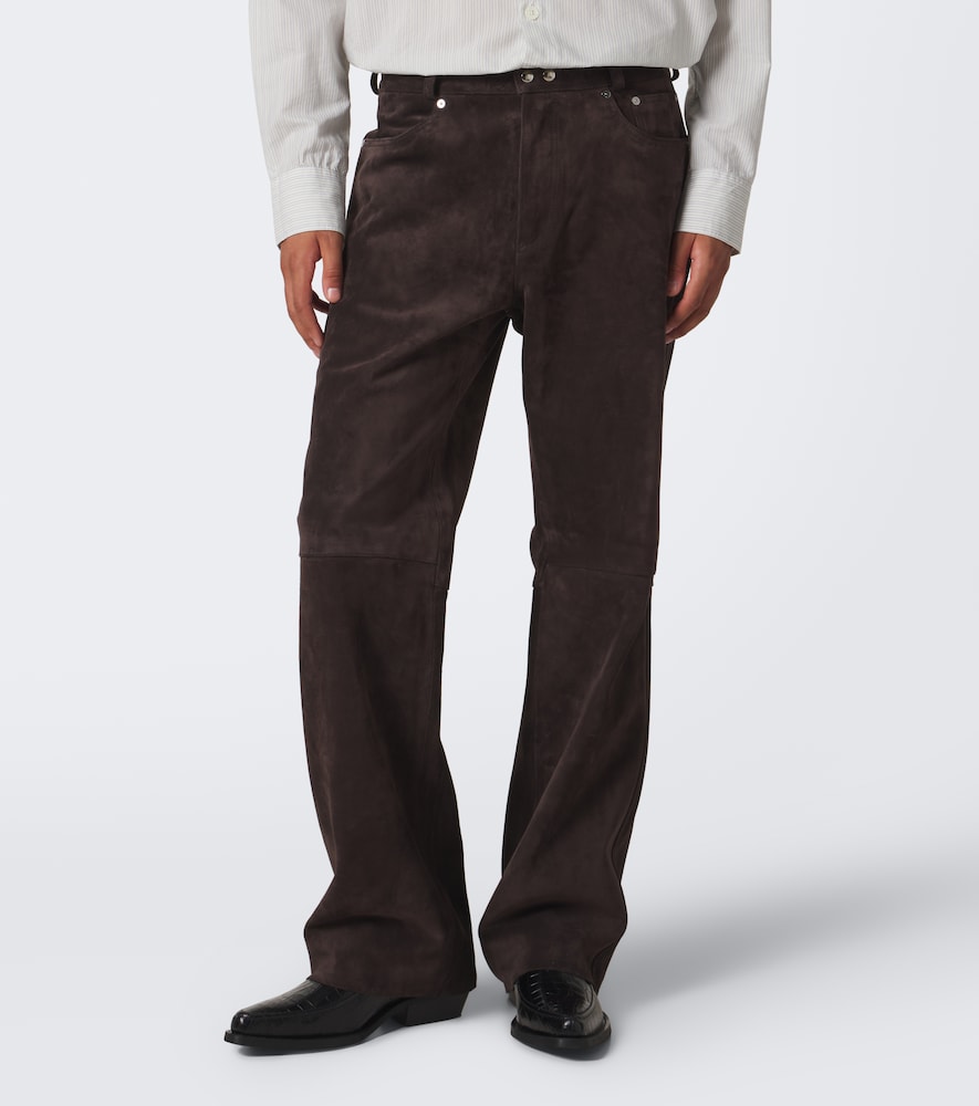 Carlson Cut Suede Bootcut Pants