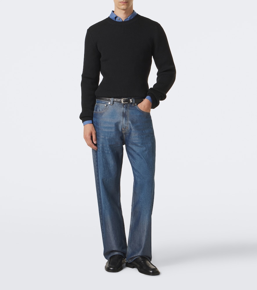 Third Cut Straight Jeans