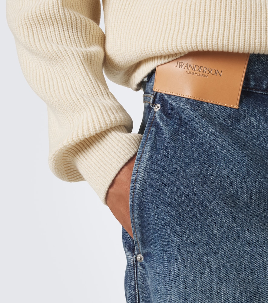 Twisted Workwear Wide-Leg Jeans