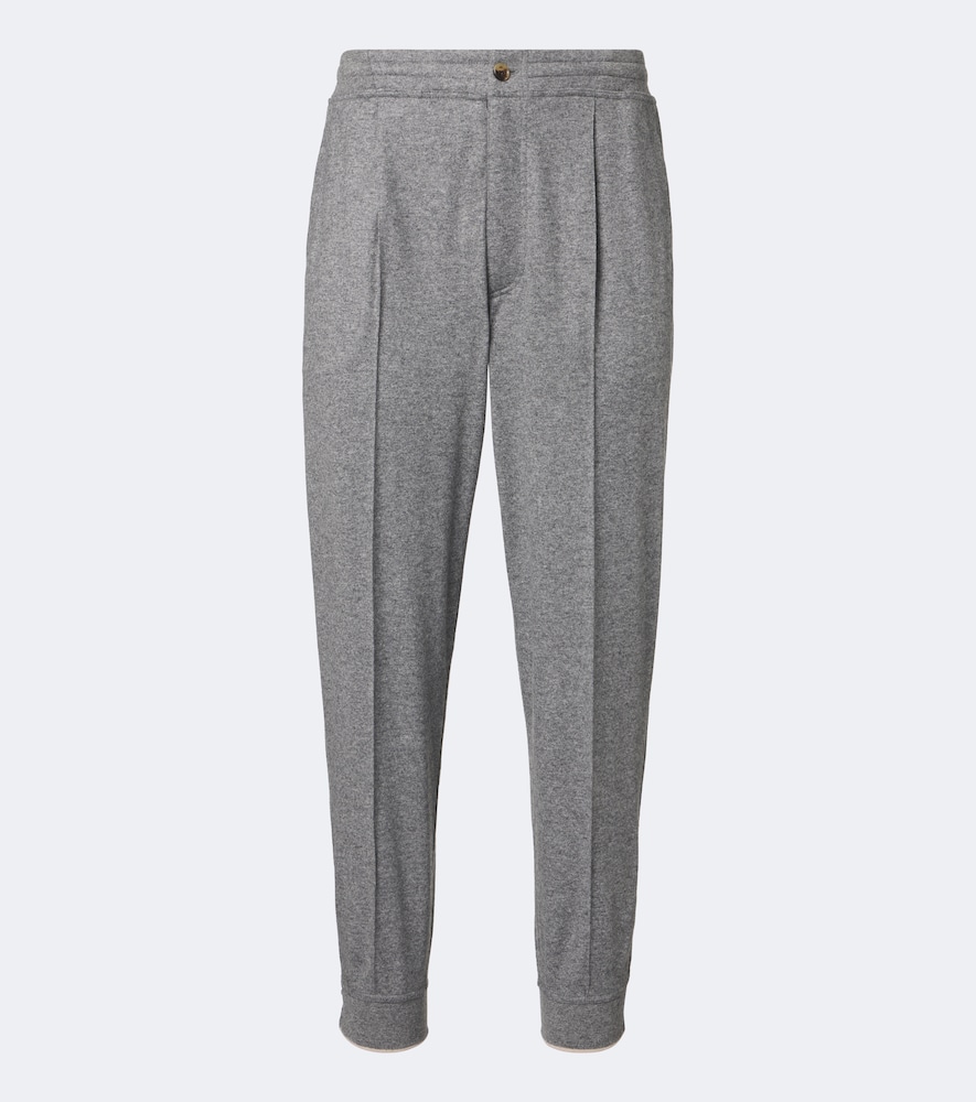 Slim Hose aus Kaschmir