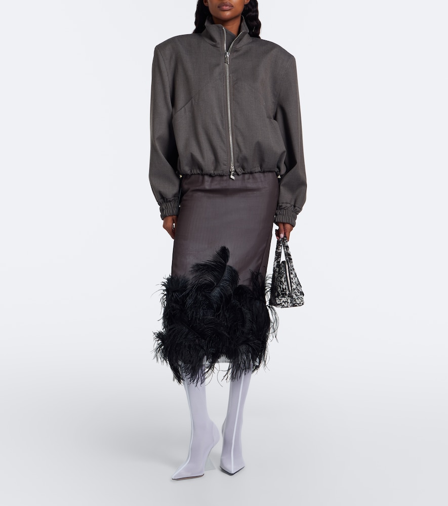 Cheope Mesh Over-The-Knee Boots