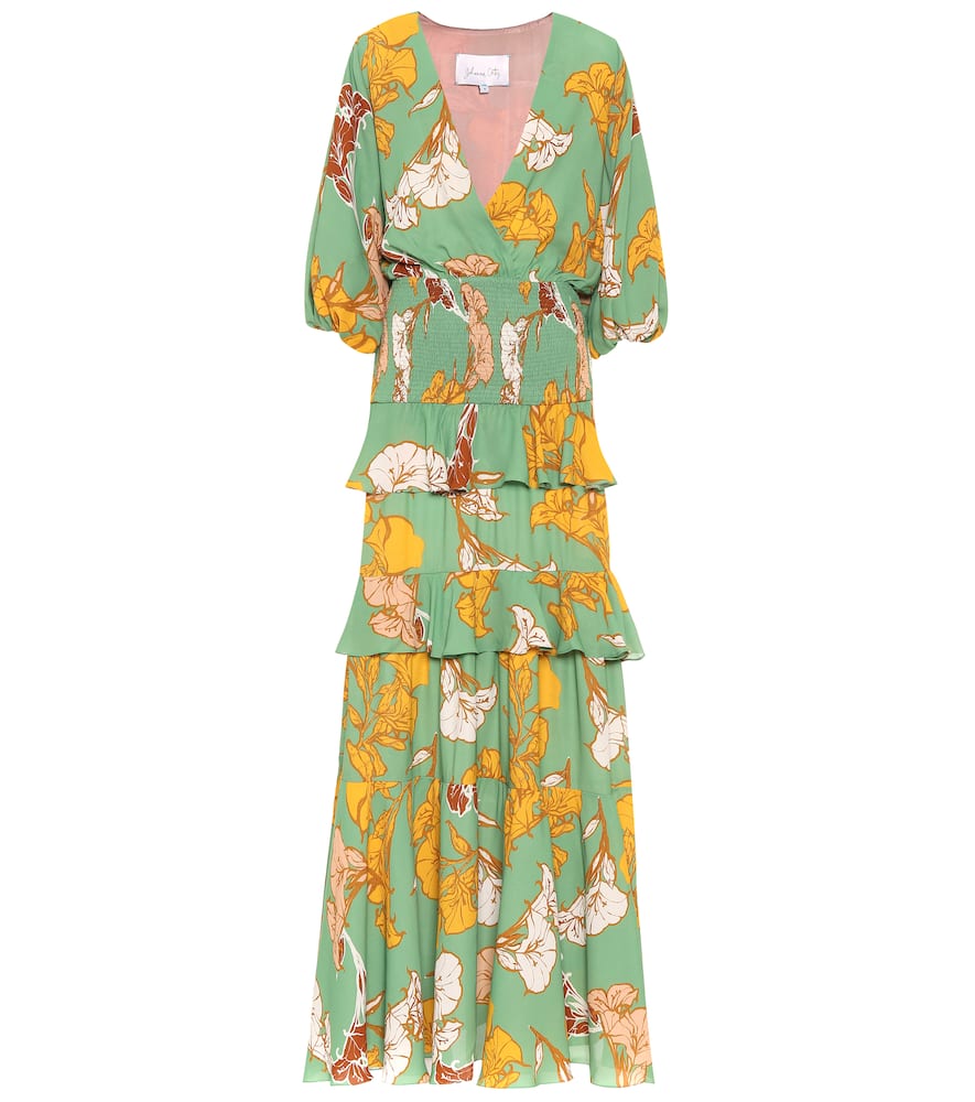 Johanna Ortiz Dresses Voilà, It's Art floral maxi dress