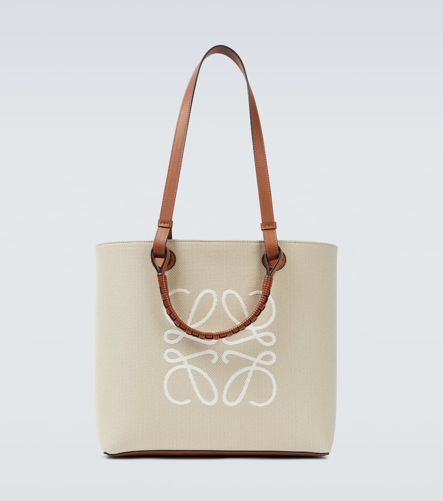 Loewe Anagram canvas tote bag
