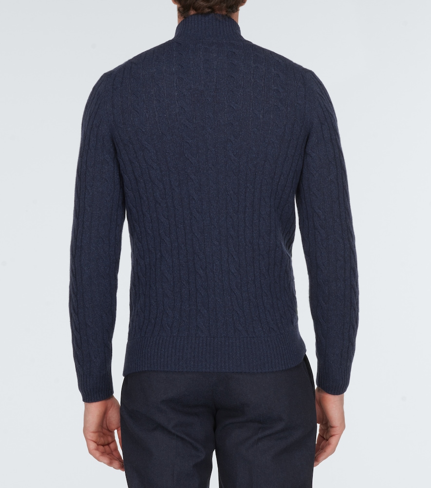 Cable-Knit Cashmere Cardigan