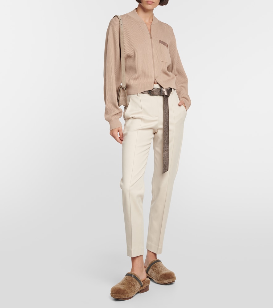  Brunello Cucinelli Brunello Cucinelli Hose Aus Einem Baumwollgemisch 