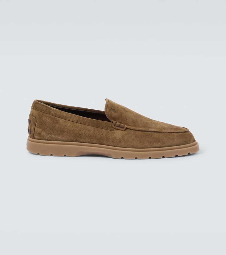 Suede loafers