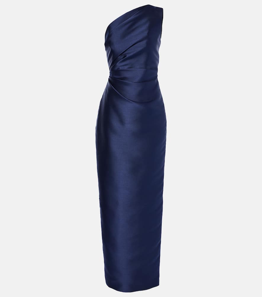 Solace London Kira Gown In Blue