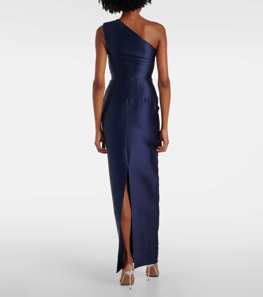 Solace London Kira Gown In Blue