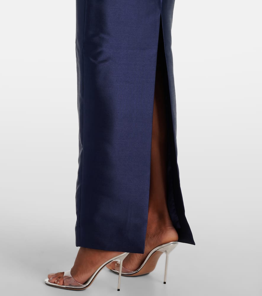 Solace London Kira Gown In Blue