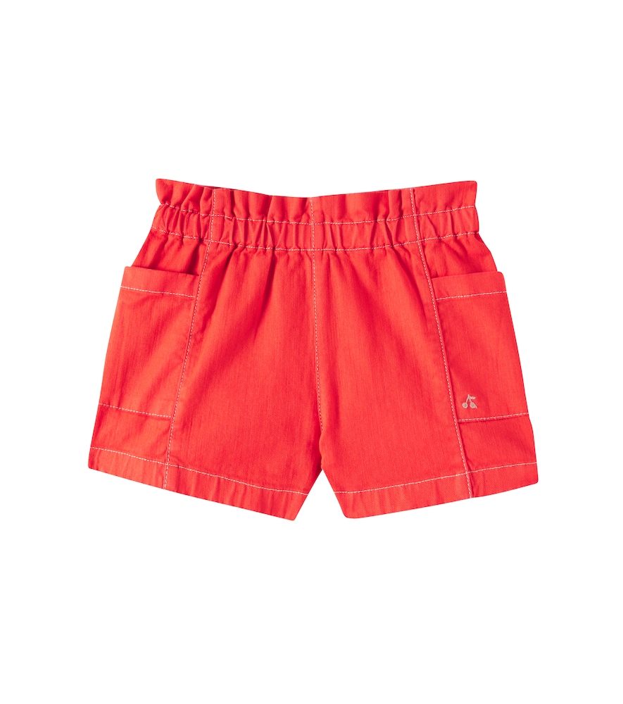 Bonpoint Red Nougat Denim Shorts M Size 12 - Mytheresa