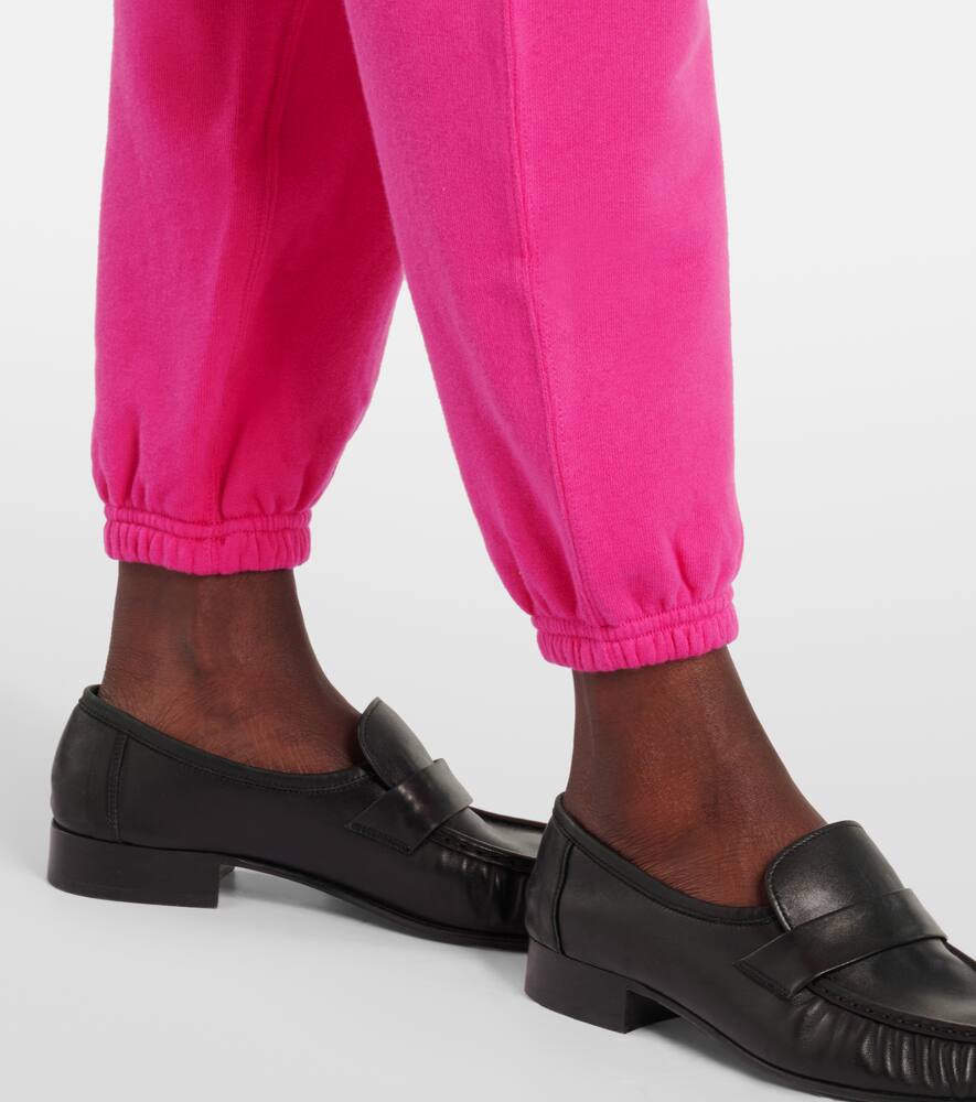 Polo Ralph Lauren Cotton-blend Sweatpants In Bright Pink