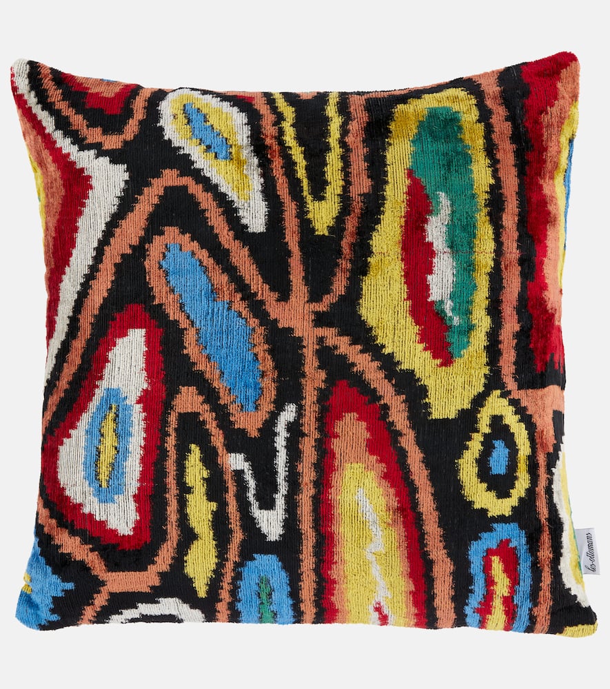 Les-ottomans Silk Velvet Cushion